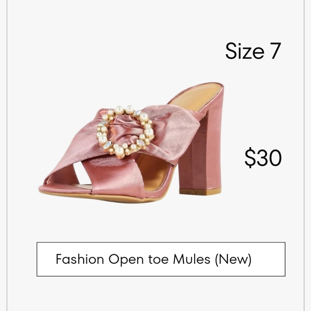 Fashion Mulle Sandals
